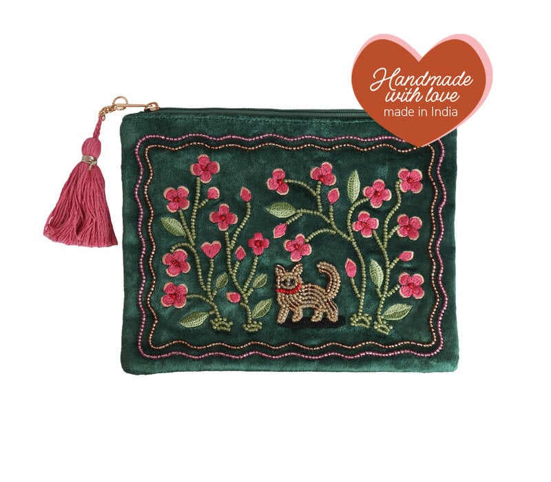 Cartera Gato & Flores