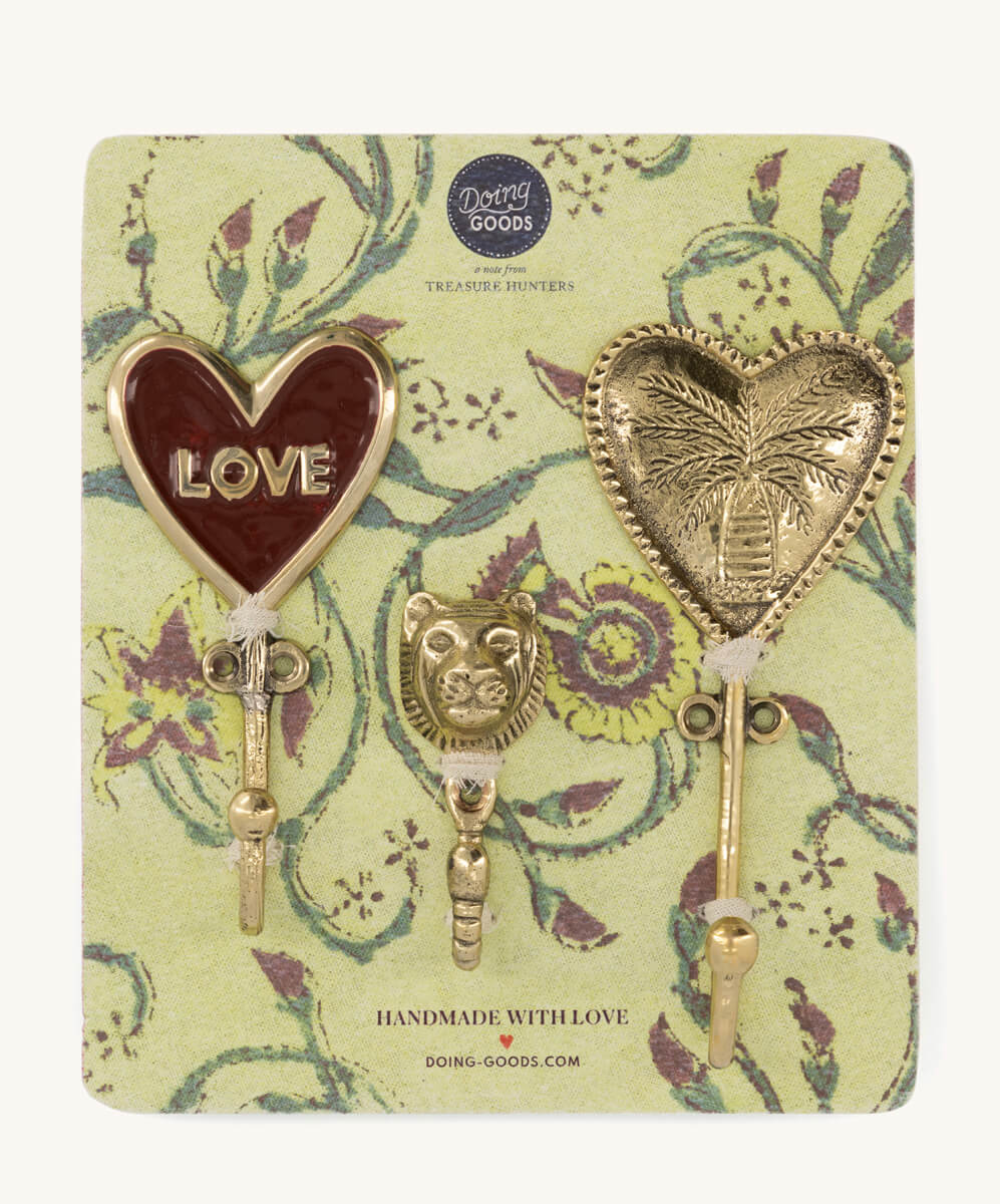 Colgador Corazones Set * 2