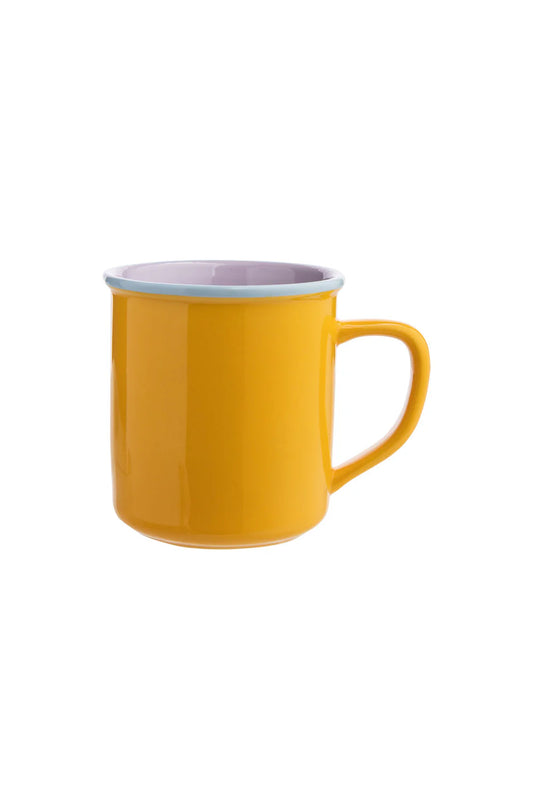 Taza amarillo caramelo