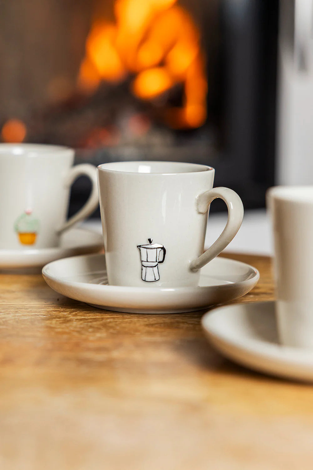 Taza Expresso Motivo relieve