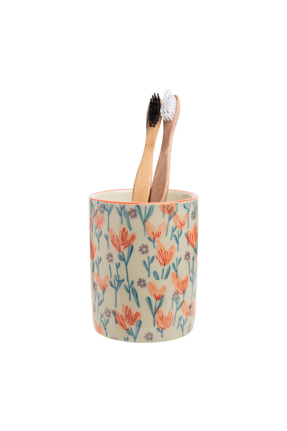Vaso cepillos Dulzura Floral