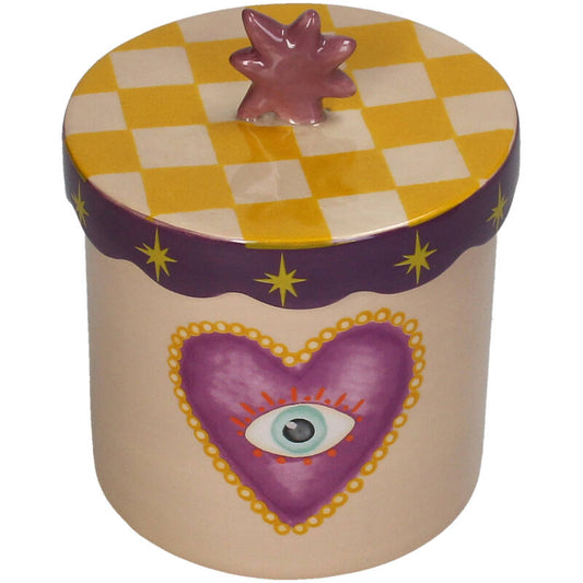 Tarro Corazón Color