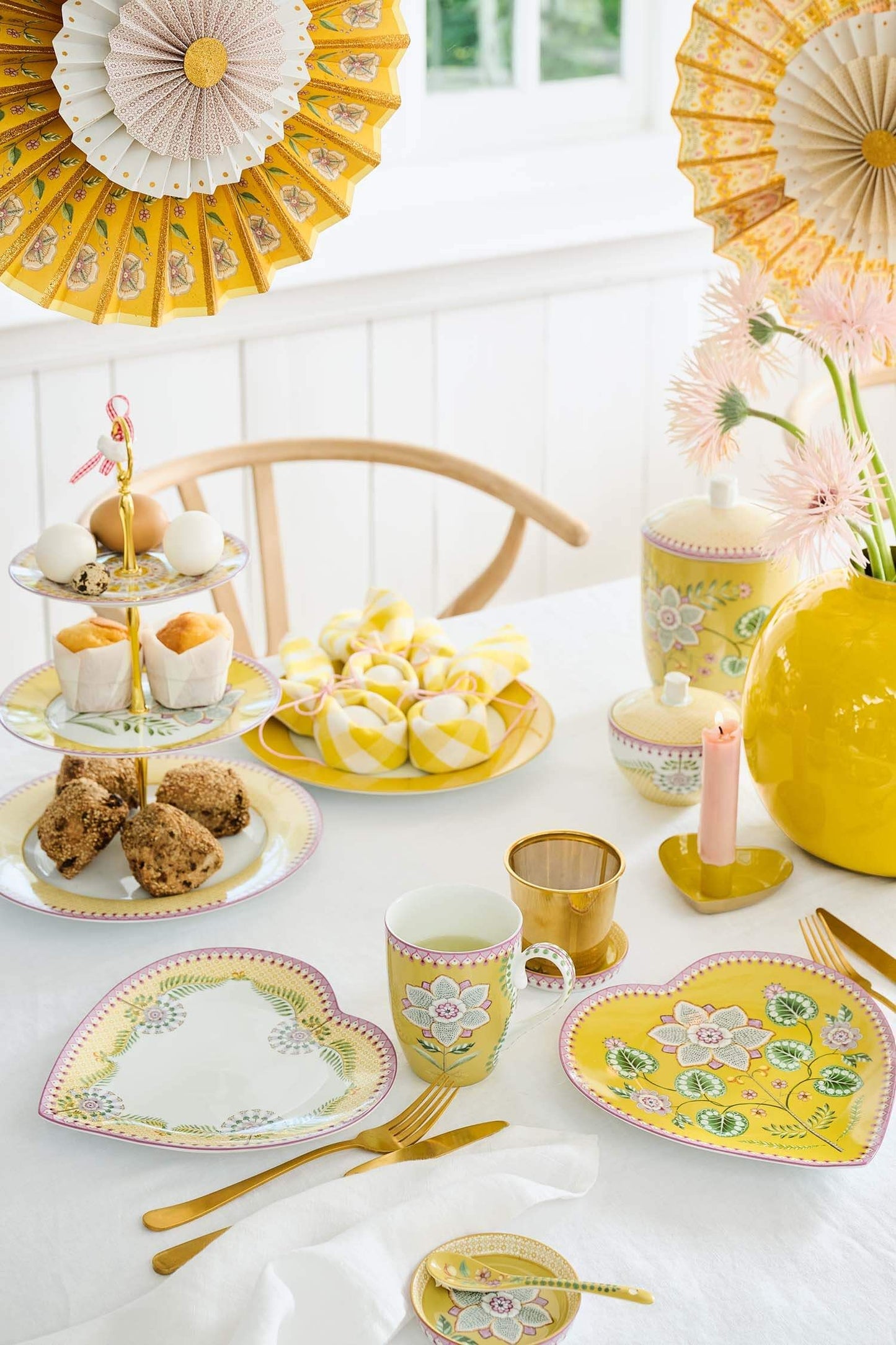 Set Mug Lily & Lotus - Amarillo