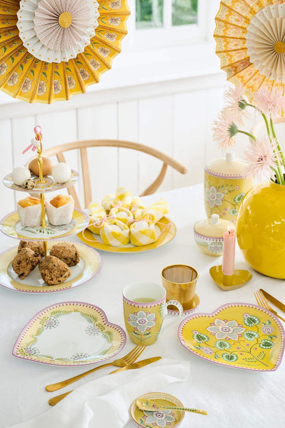 Set 2 tazas Lily & Lotus - Amarillo