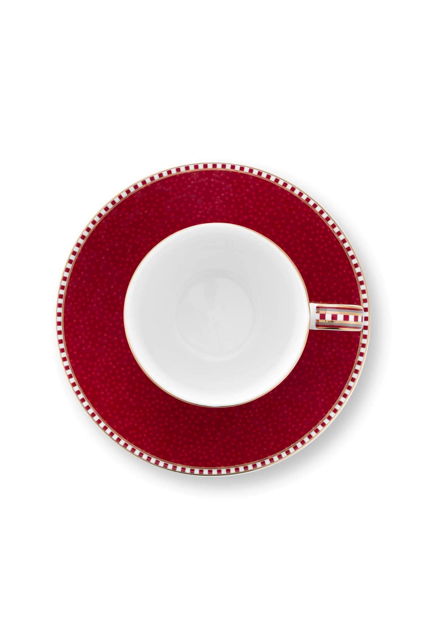 Set Taza + Plato Booming Tales Rojo