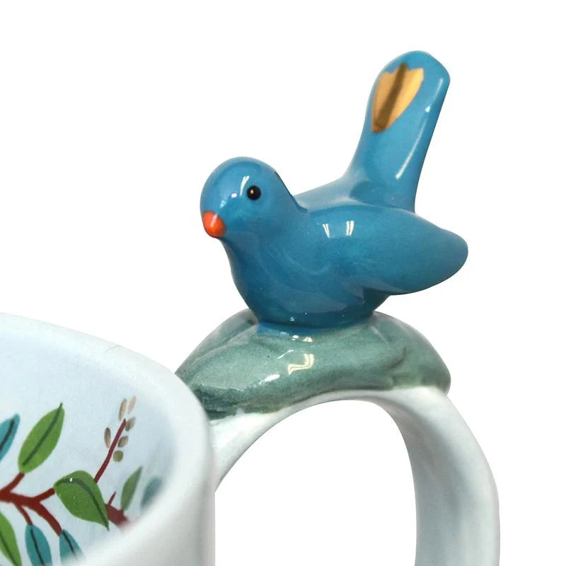 Taza Pájaro posado